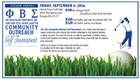 2014 Community Outreach Golf Tournament